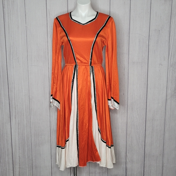 Vintage Dresses Vintage Dance Baton Twirling Flag Girl